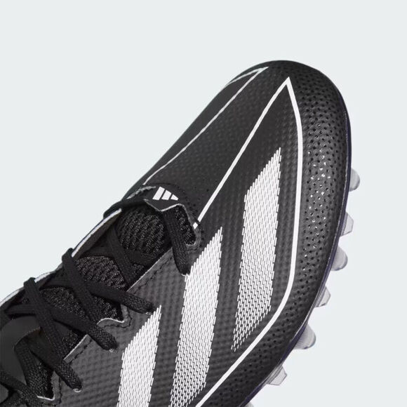 Adidas Adizero Electric.2 IF2452 Boots Men 12 Black White Football Cleats NR9687 - Picture 7 of 9
